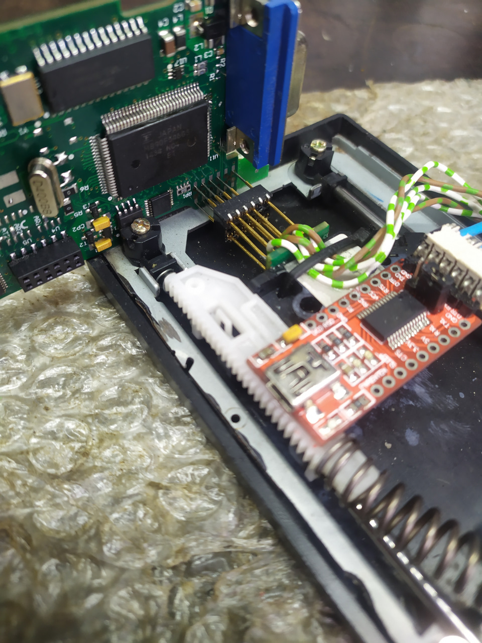 Фото доработки адаптера