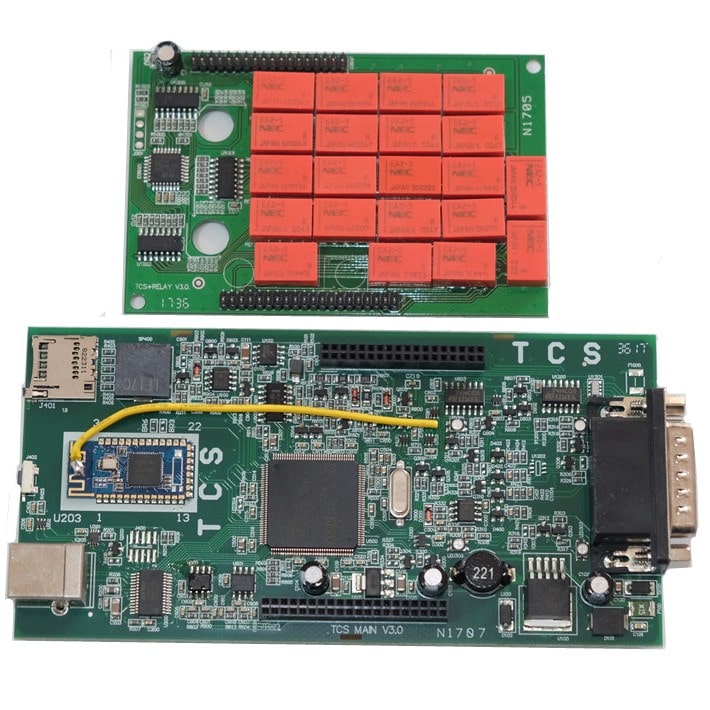 Фото основной платы Autocom/Delphi