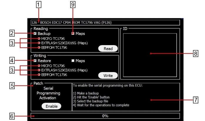 K-TAG Programming Menu